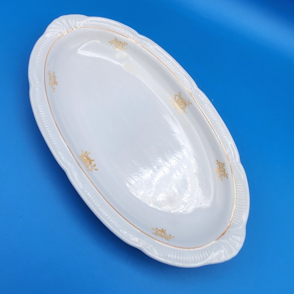 Vintage Zeh Scherzer Bavaria Germany‎ Porcelain Dish Post WWII period